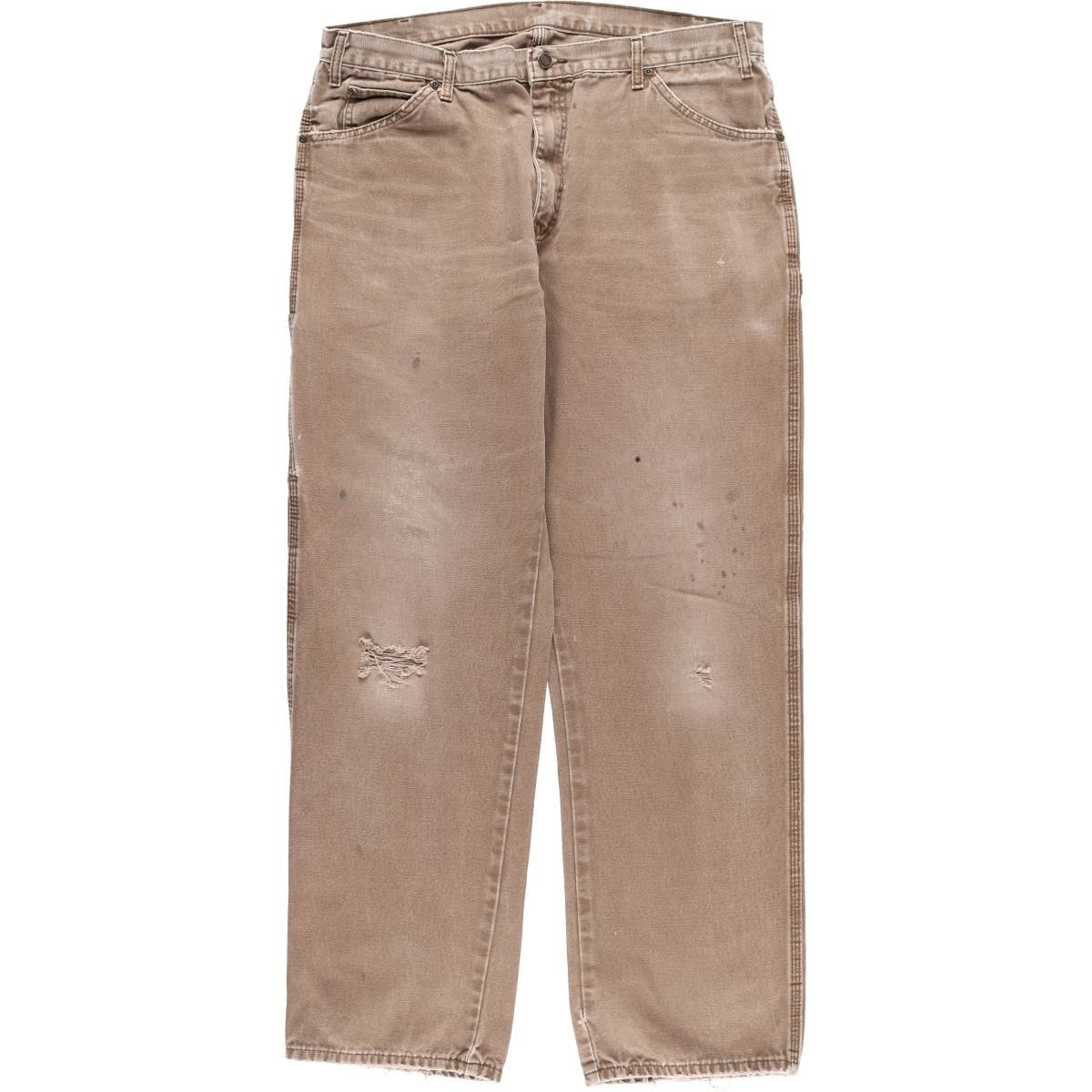 古着 ディッキーズ Dickies ダックペインターパンツ メンズw37相当/eaa495613