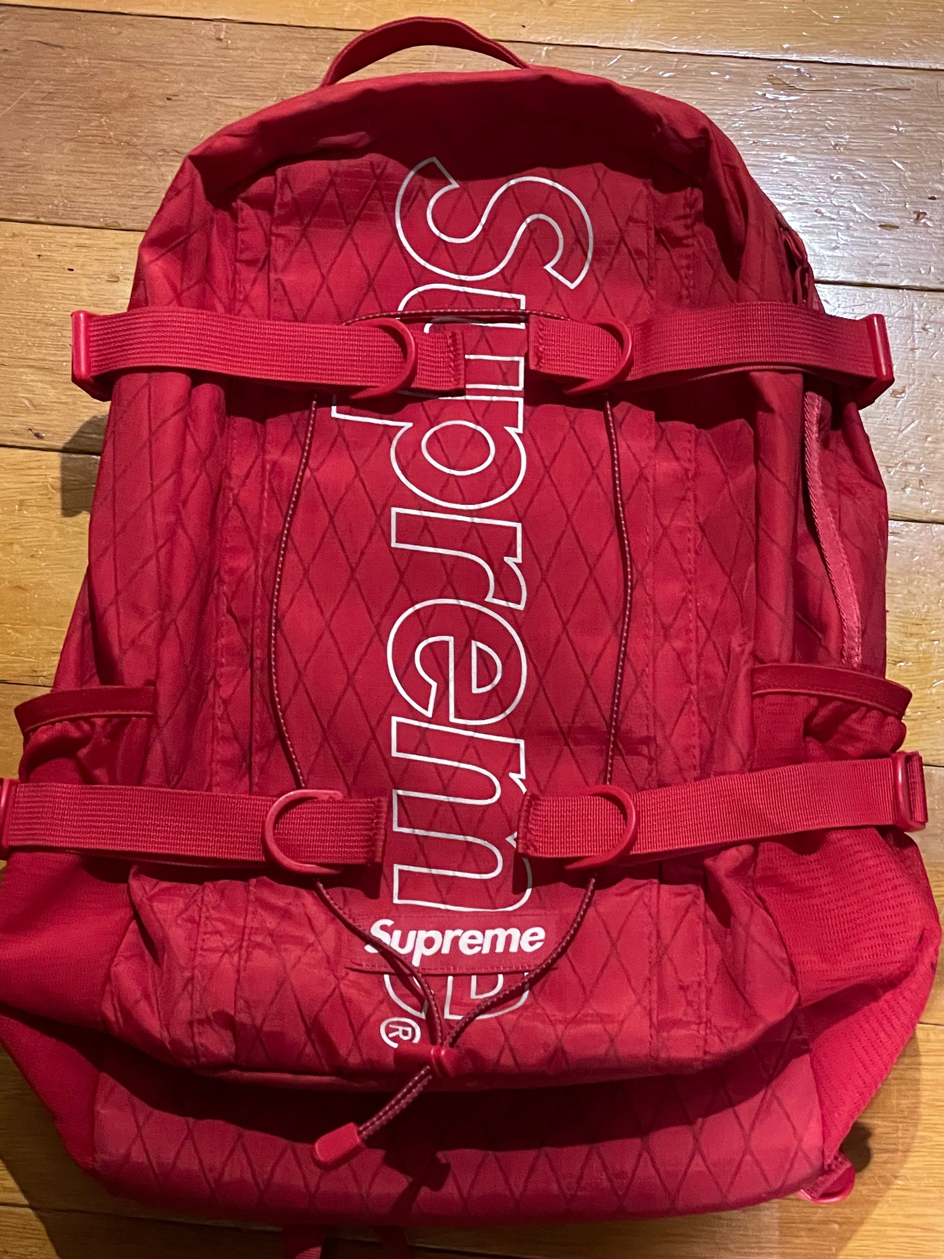 Supreme 18FW Backpack "Red"