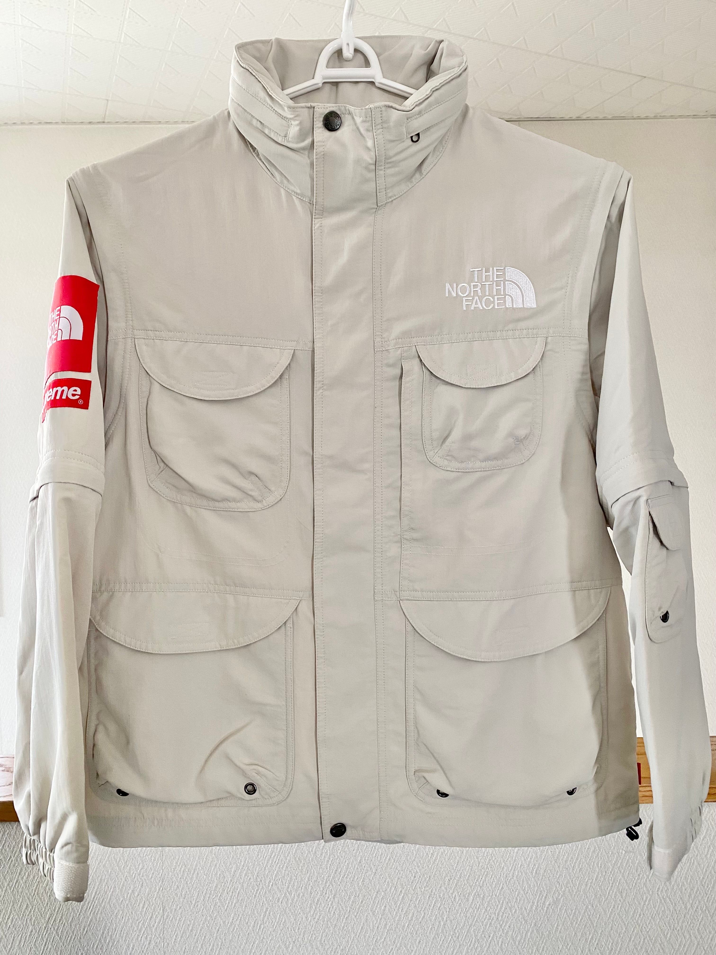 Supreme x The North Face Trekking Convertible Jacket "Moonlight Ivory"