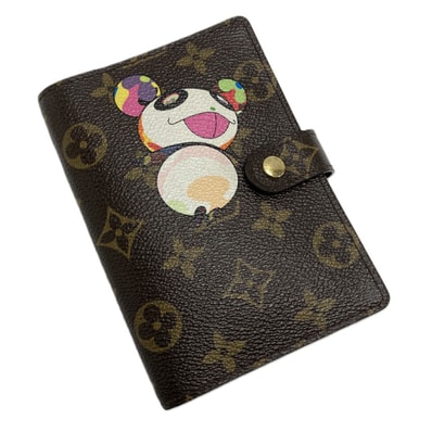 LOUIS VUITTON ルイヴィトン モノグラムパンダ アジェンダPM R20011 6穴手帳カバー 箱・布袋有