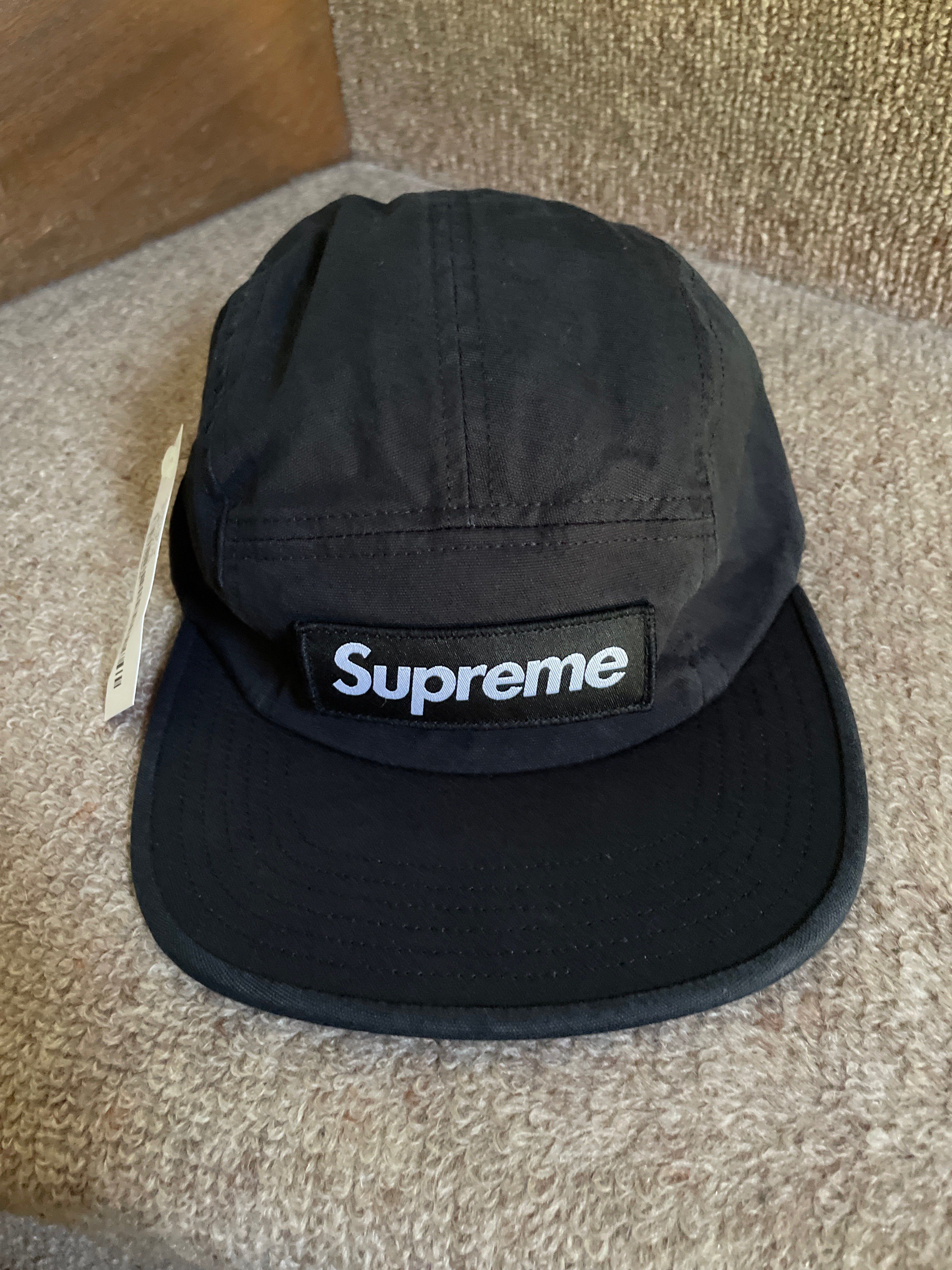 Supreme Military Camp Cap "Black" (22SS)
