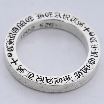 Chrome Hearts 3mm Spacer Ring Plain "Silver"
