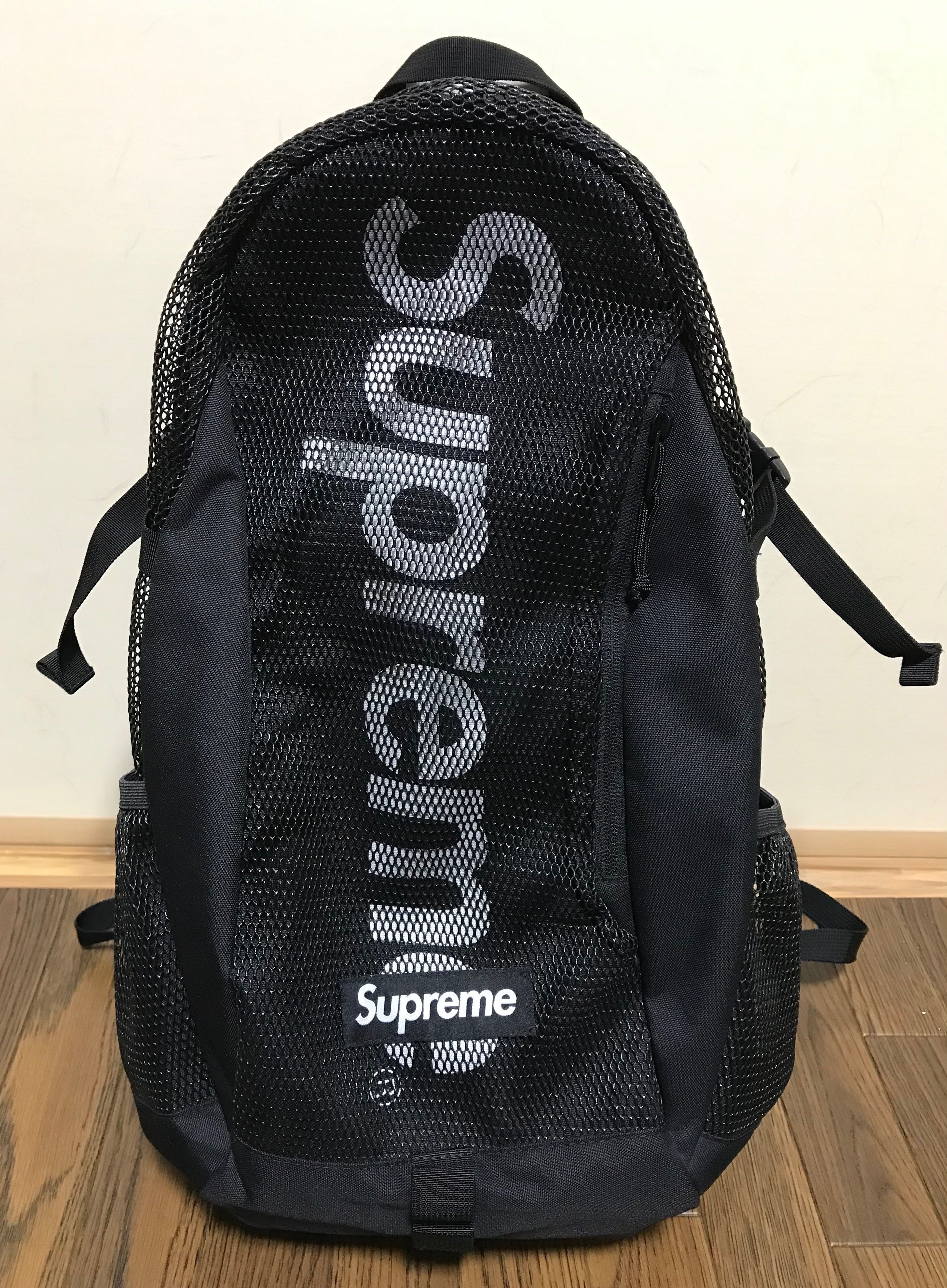 Supreme 20SS Backpack "Black"