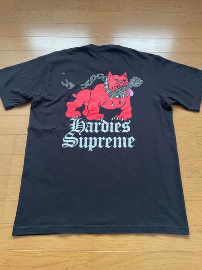 Supreme / Hardies Dog Tee "Black"