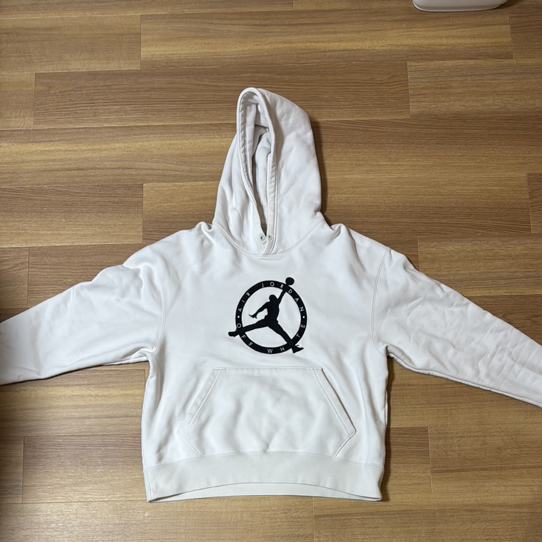 Air Jordan Off-WhiteTM️ Men's Hoodie "White"
