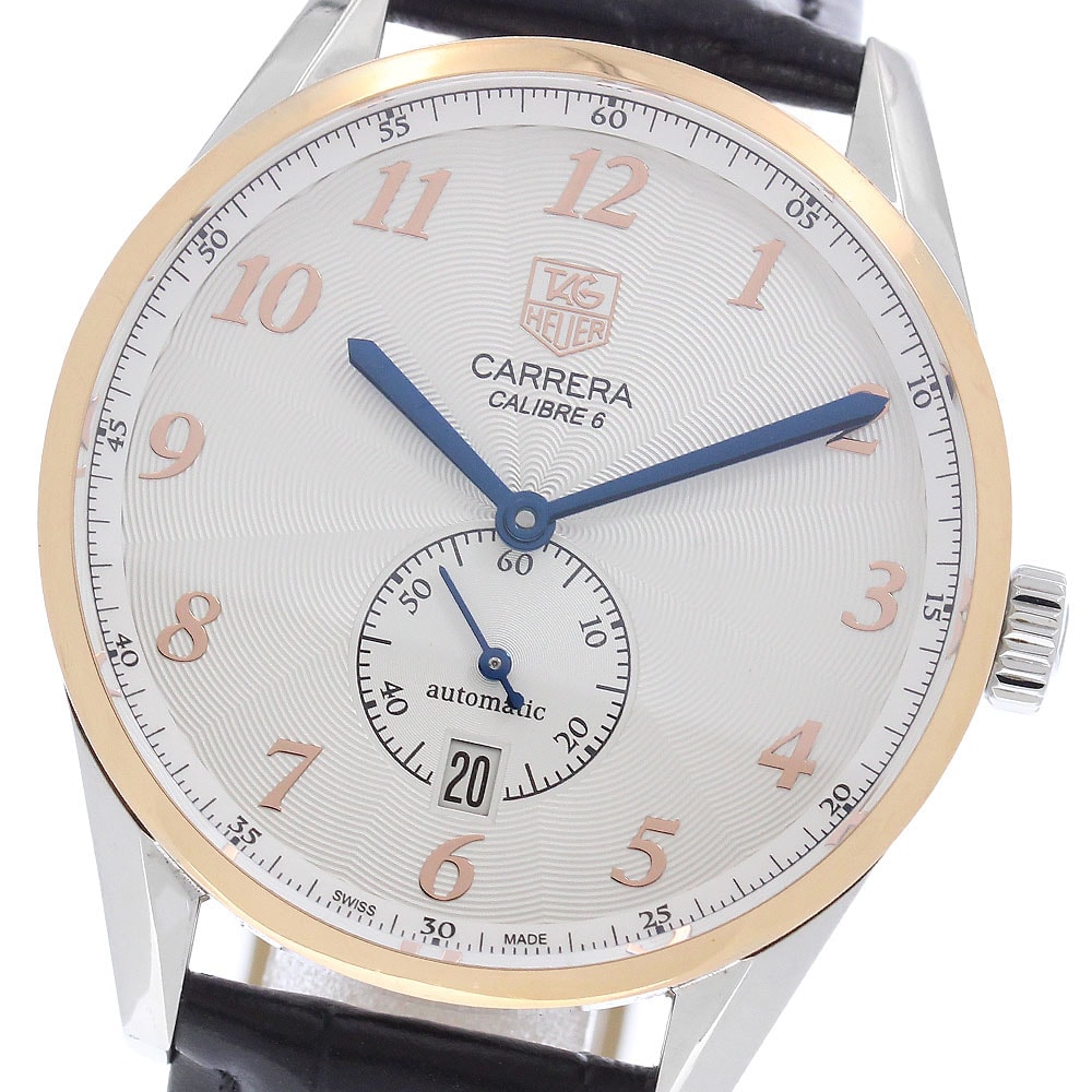 タグホイヤー カレラ デイト WAS2156 自動巻き メンズ 【中古】