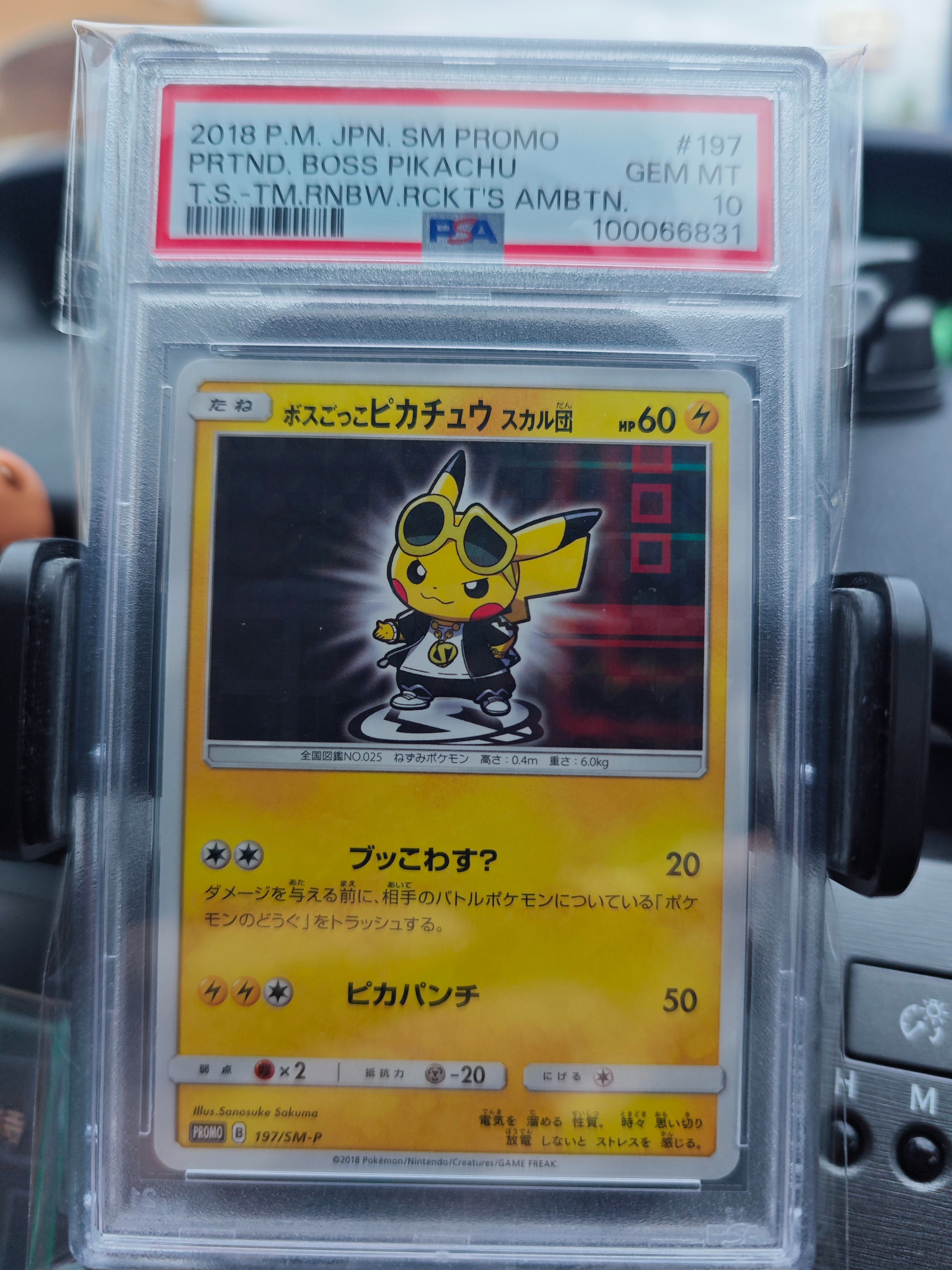 ボスごっこピカチュウ スカル団: プロモ[SM-P 197](プロモーション