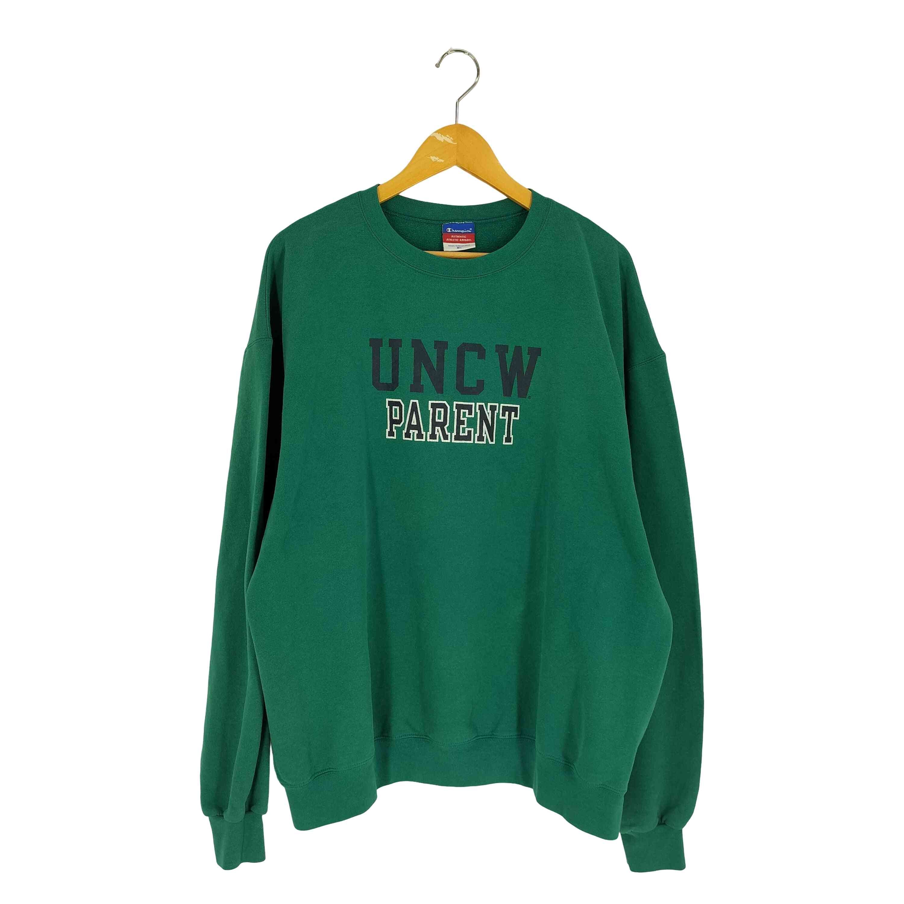 REVERSE WEAVE カレッジプリント コットンポリ クルーネックスウェット【1142023492918】