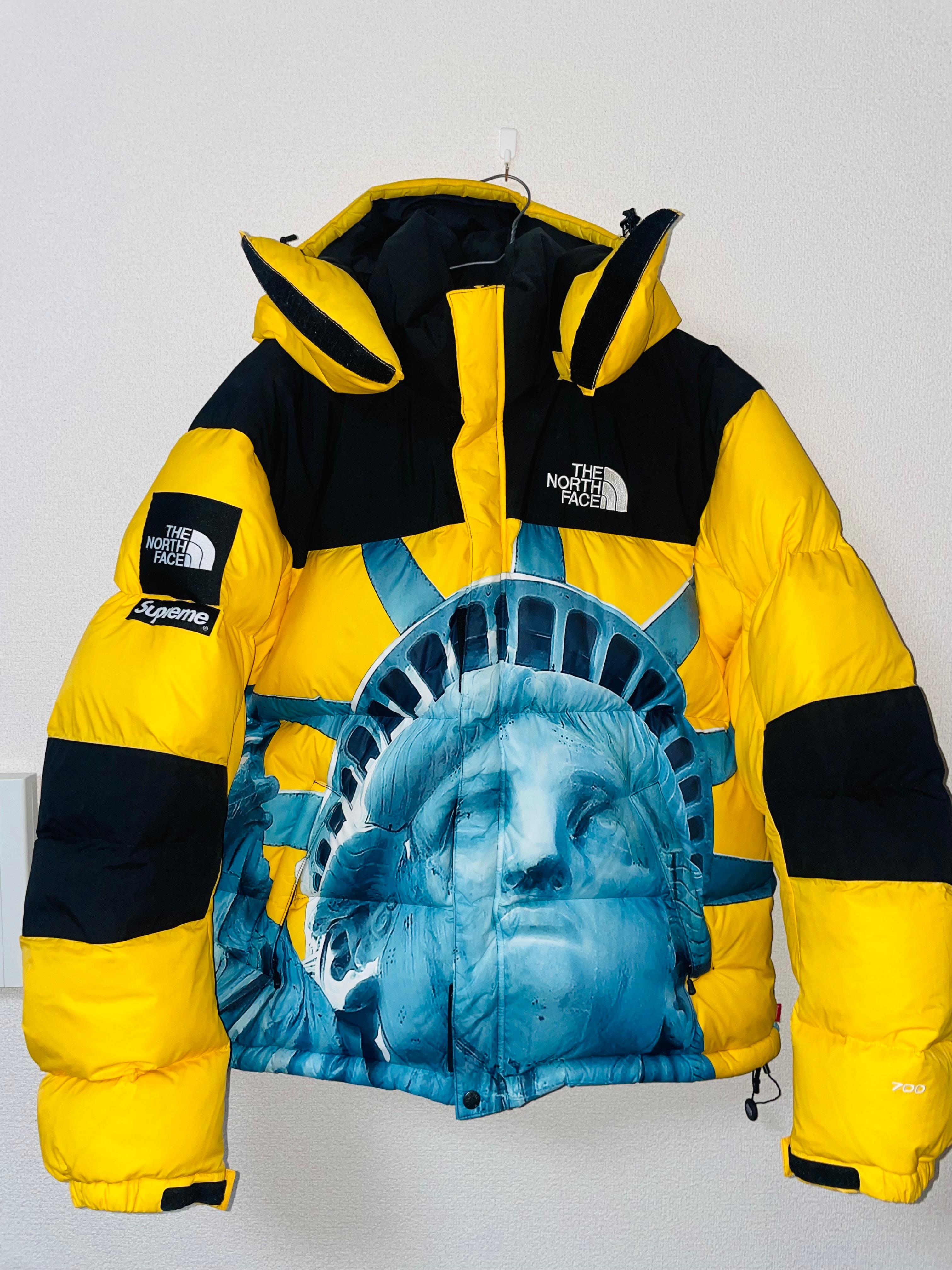 Supreme x The North Face Statue of Liberty Baltoro Jacket "Yellow"