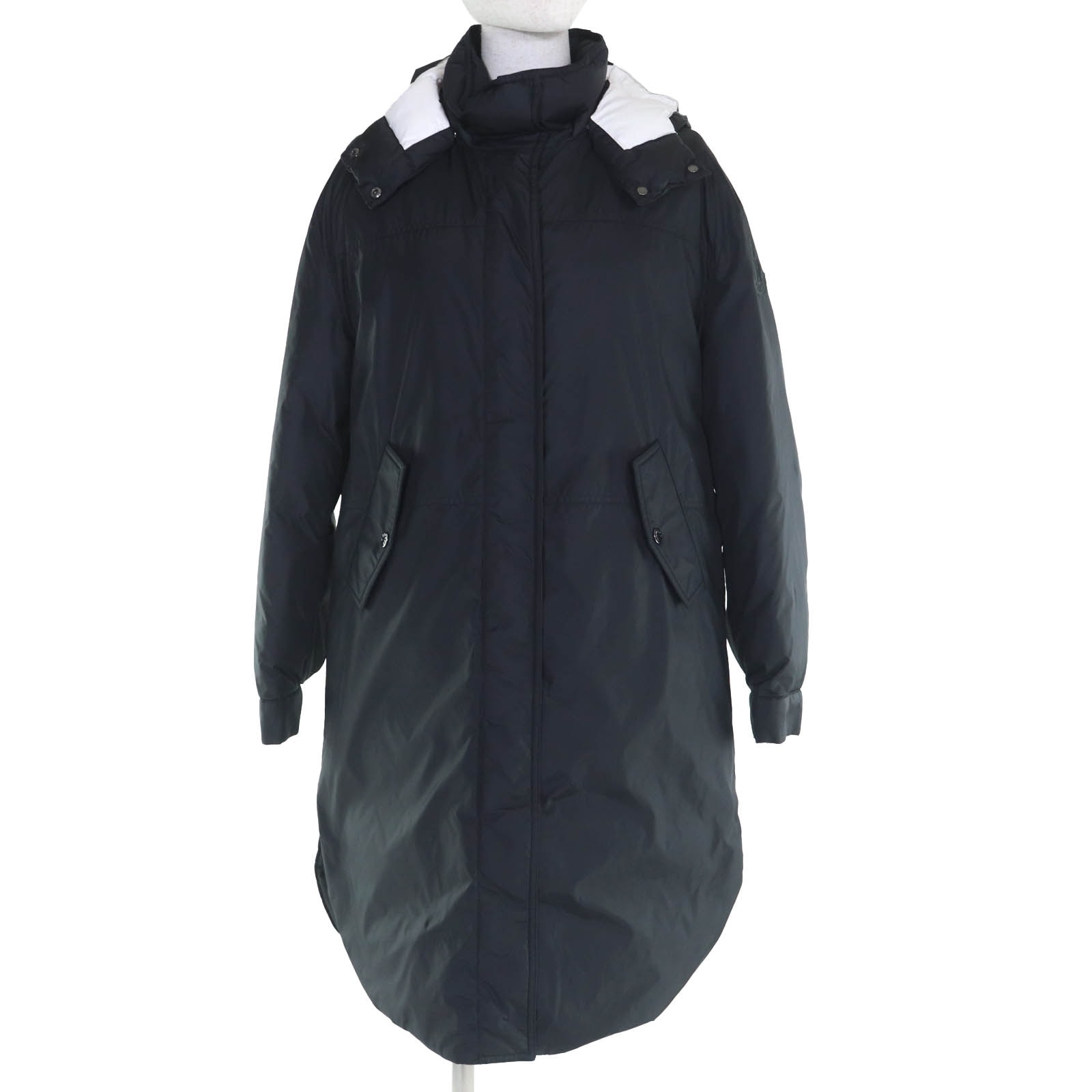 未使用品 モンクレール ダウンコート HUGON ブラック レディース 0