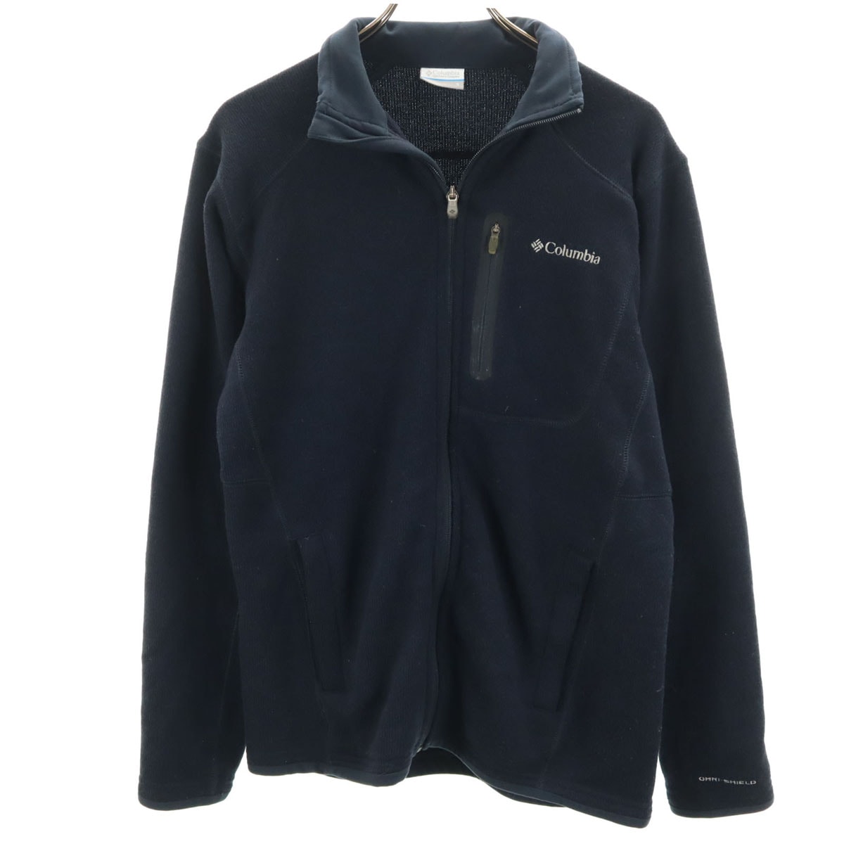 Columbia コロンビア ニットジャケット S ネイビー アウトドア