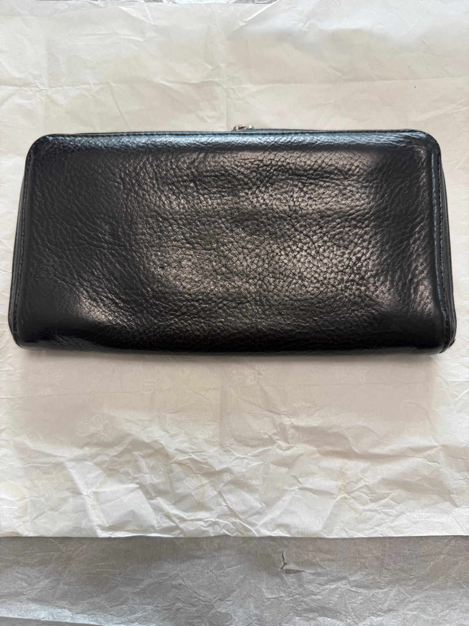 値下げ交渉可能 / 正規品!CHROME HEARTS クロムハーツ プレーンウォレット 財布