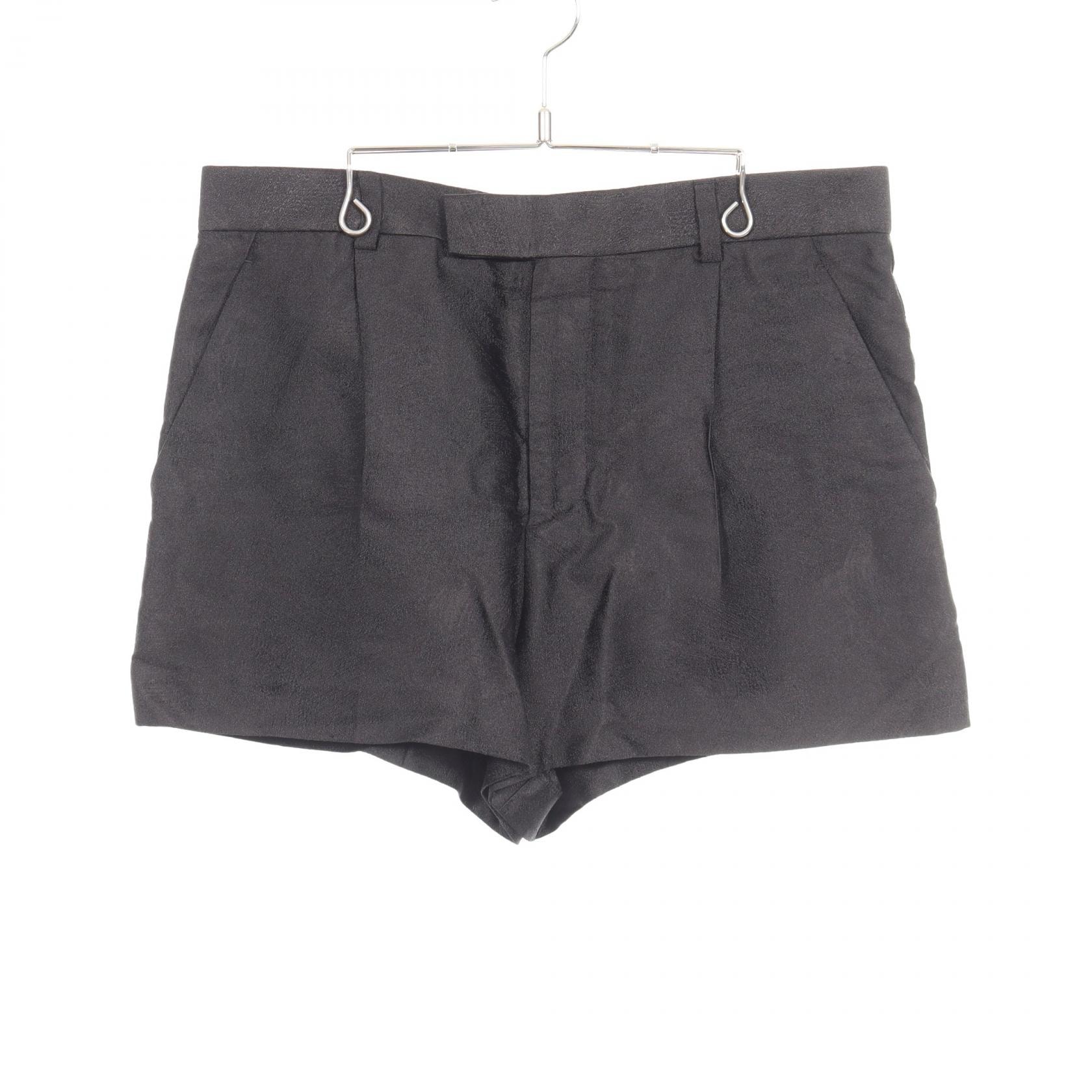 ディオール Dior ジャガード ショートパンツ パンツ 衣料品 ボトムス シルク メンズ ブラック系 【中古】