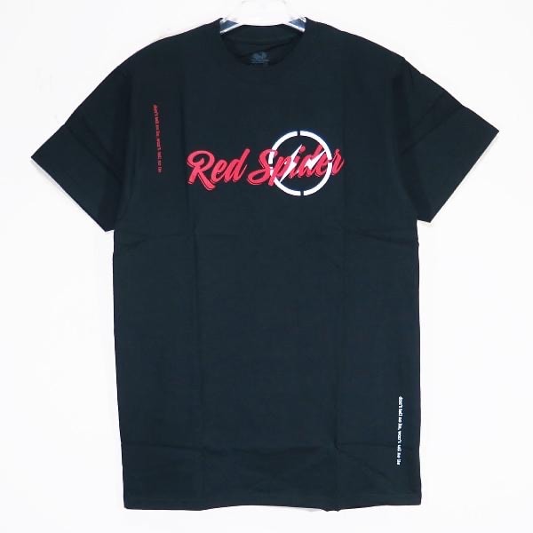 RED SPIDER by AH MURDERZ レッドスパイダー バイ アムーダーズ x Fragment Design フラグメント デザイン TEE ブラック コラボ Tシャツ ショートスリーブ カットソー 半袖  サイズM