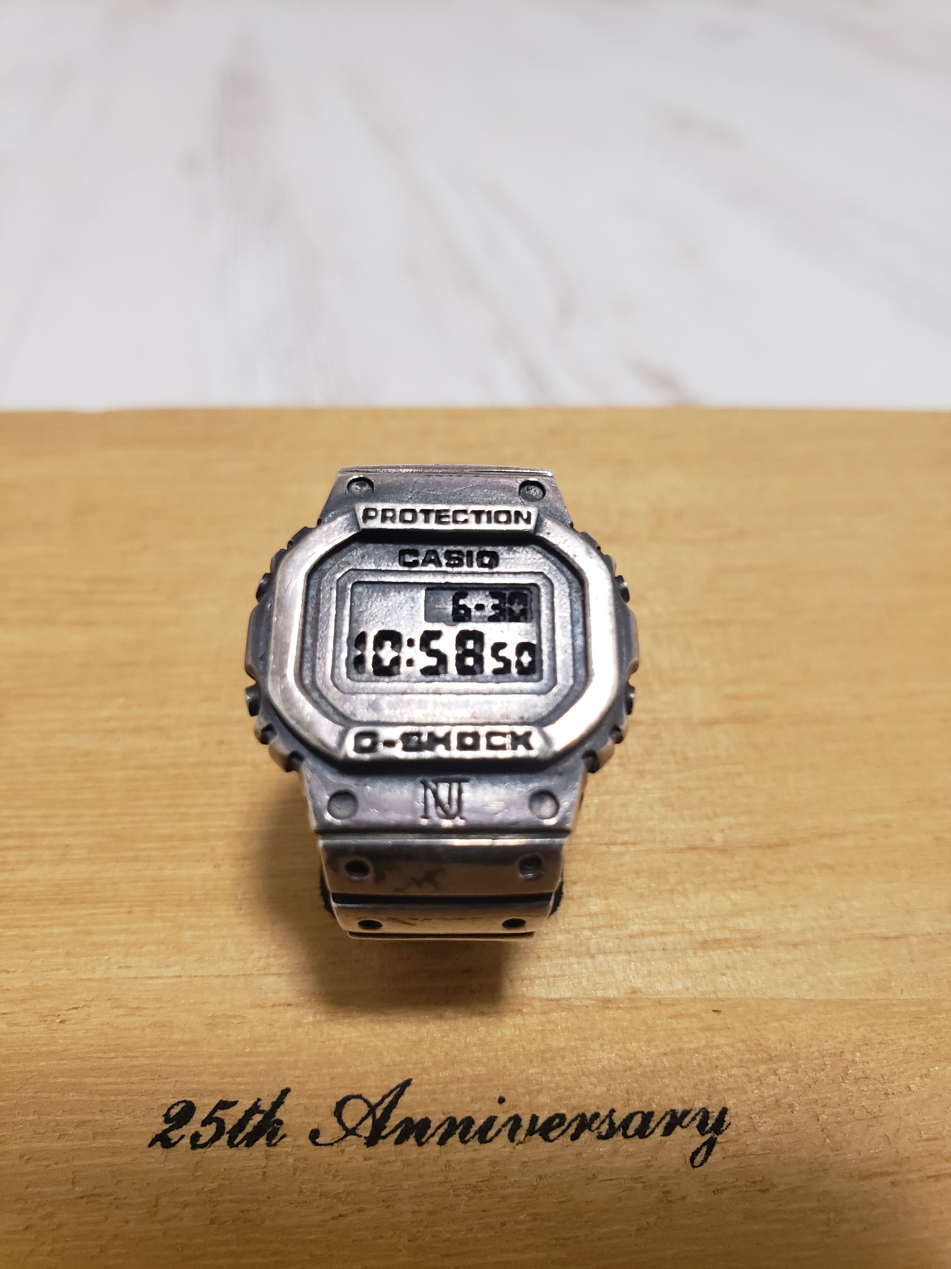 Casio G-Shock 25th Anniversary G-Ring "Silver"