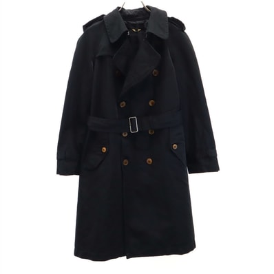 Comme des Garcons Comme des Garcons コムデギャルソンコムデギャルソン 2016年 日本製 トレンチコート S ブラック