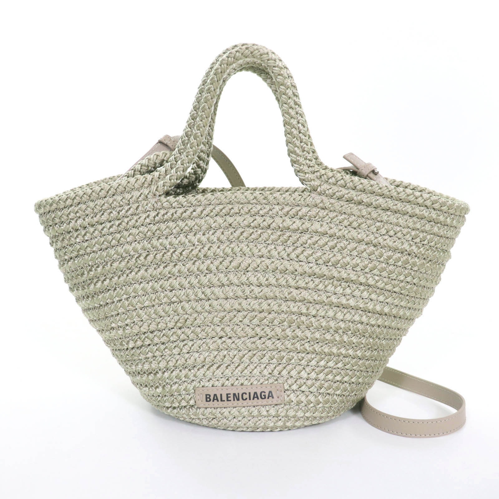 極美品 バレンシアガ ショルダーバッグ イビザ スモール カーキ 695612