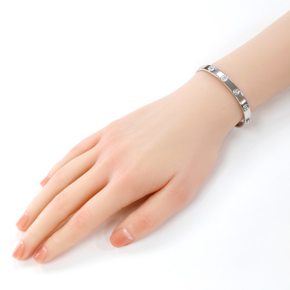 A (未使用に近い)】カルティエ ラブブレス ドライバー付き バングル 18