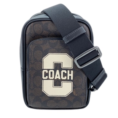コーチ COACH レーサースリング パック・シグネチャー キャンバス シグネチャー ボディバッグ【中古】