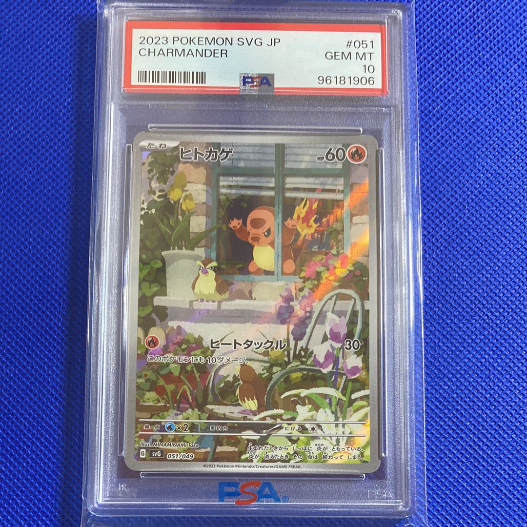 ヒトカゲ :フルイラスト [SVG 051/049](スペシャルデッキセットex「フシギバナ・リザードン・カメックス」)