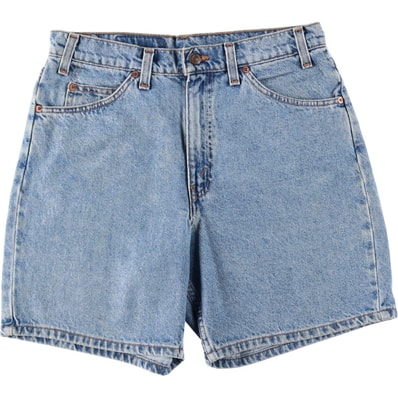 古着 90年代 リーバイス Levi's 37550-1714 オレンジタブ デニムショーツ ショートパンツ メンズw32相当 ヴィンテージ/eaa647962