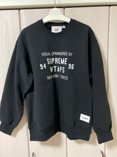 Supreme / WTAPS Crewneck "Black" 21274SPD-CSM03S