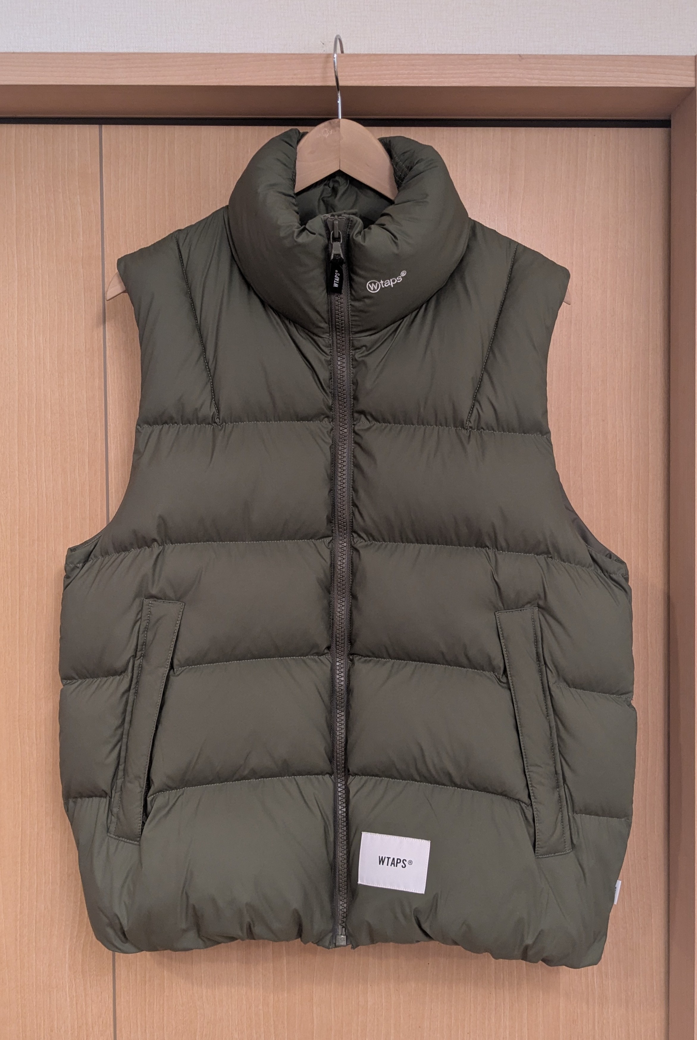Wtaps BIVOUAC / VEST / POLY. TAFFETA. LIMONTA "Olive Drab"
