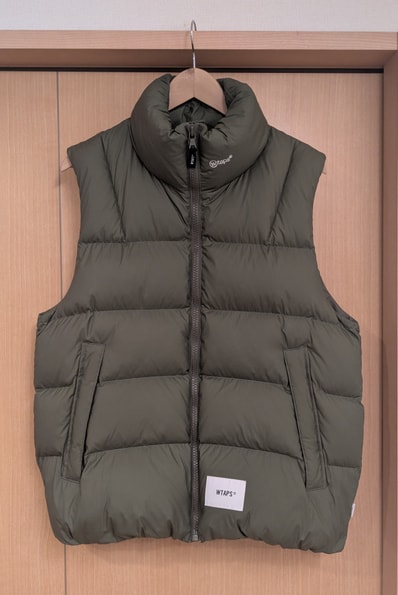 Wtaps BIVOUAC / VEST / POLY. TAFFETA. LIMONTA "Olive Drab"