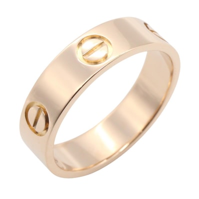 カルティエ CARTIER ラブリング リング・指輪 ジュエリー K18PG(ピンクゴールド) メンズ レディース ゴールド系 B4084800 【中古】