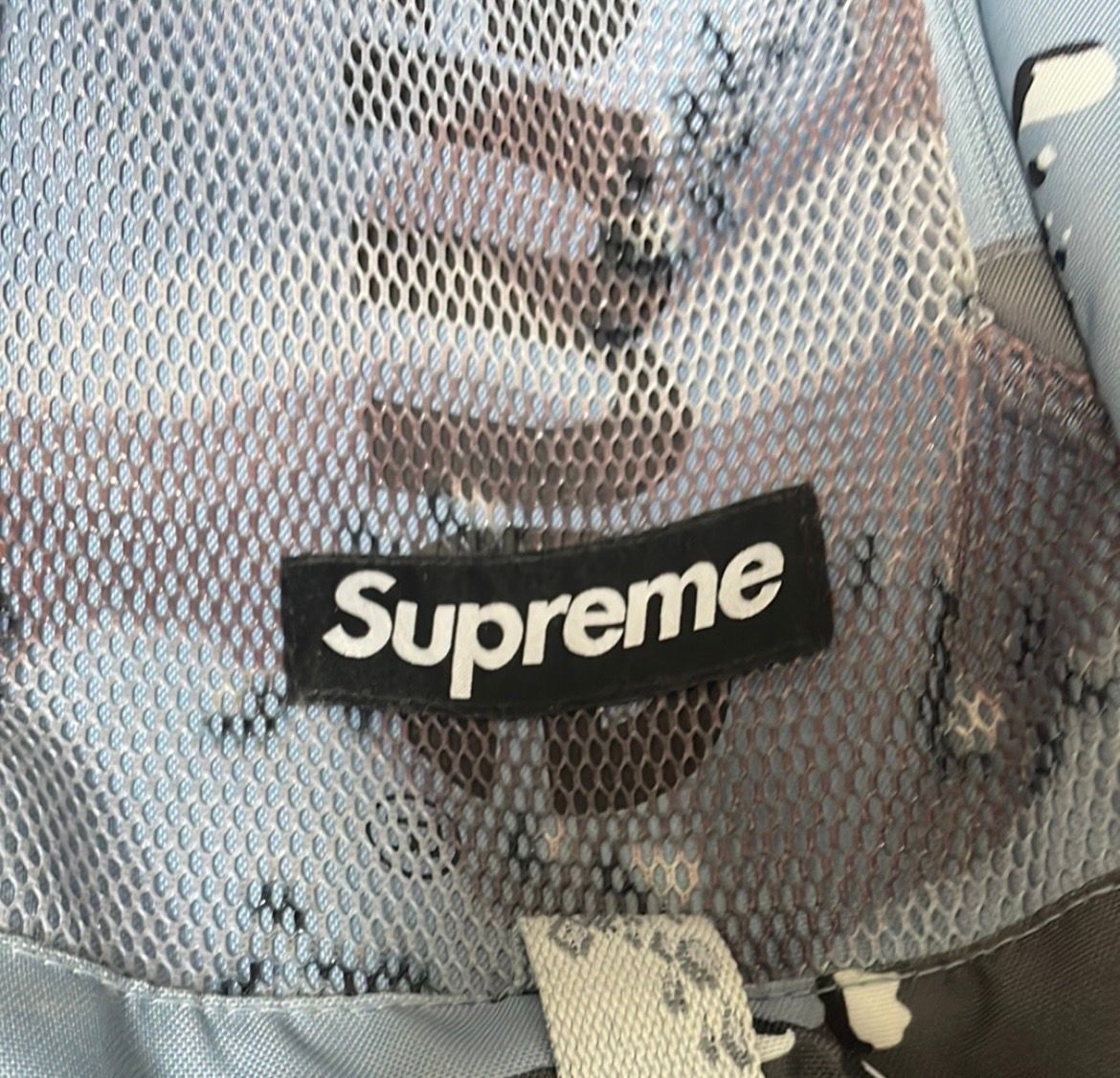 Supreme 20SS Backpack "Camo Blue"
