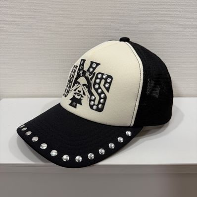 HYSTERIC GLAMOUR See No Evil Studded Mesh Cap "Black"