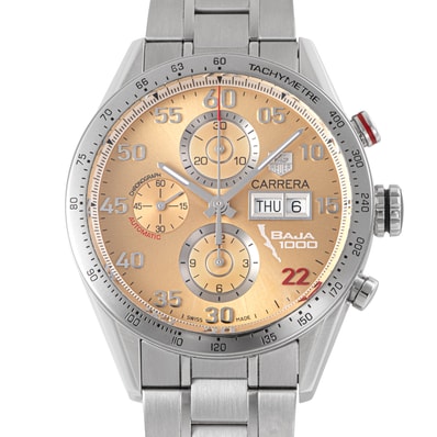 TAG HEUER タグホイヤー カレラ バハ カリフォルニア 1000 CV2A1H.BA0796 日本限定400本 ステンレススチール【中古】