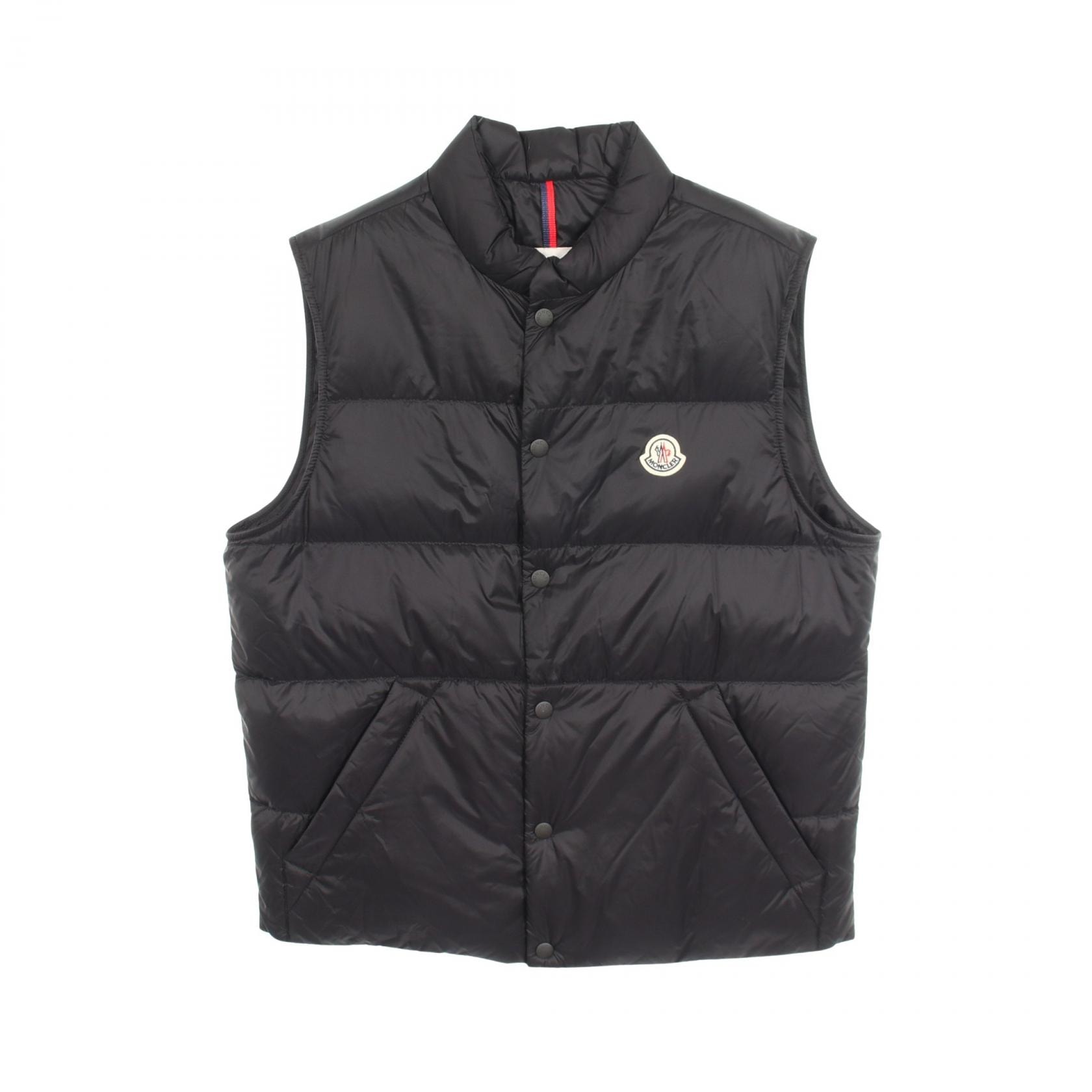 モンクレール MONCLER TUQUEROUYE ダウンベスト 衣料品 アウター ナイロン メンズ ブラック系 L20911A000289993 【新品】