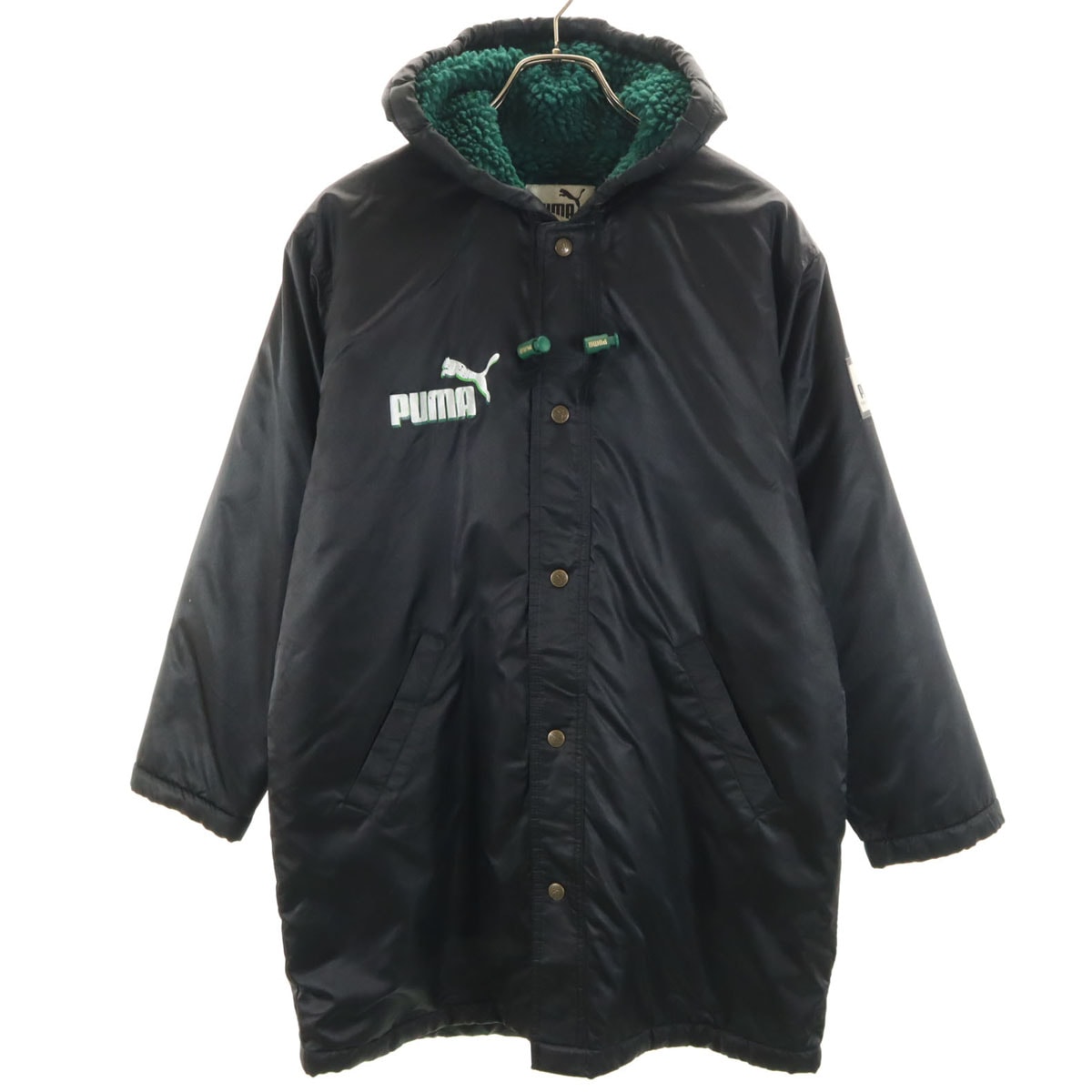 PUMA プーマ コート 160 ブラック 裏ボア