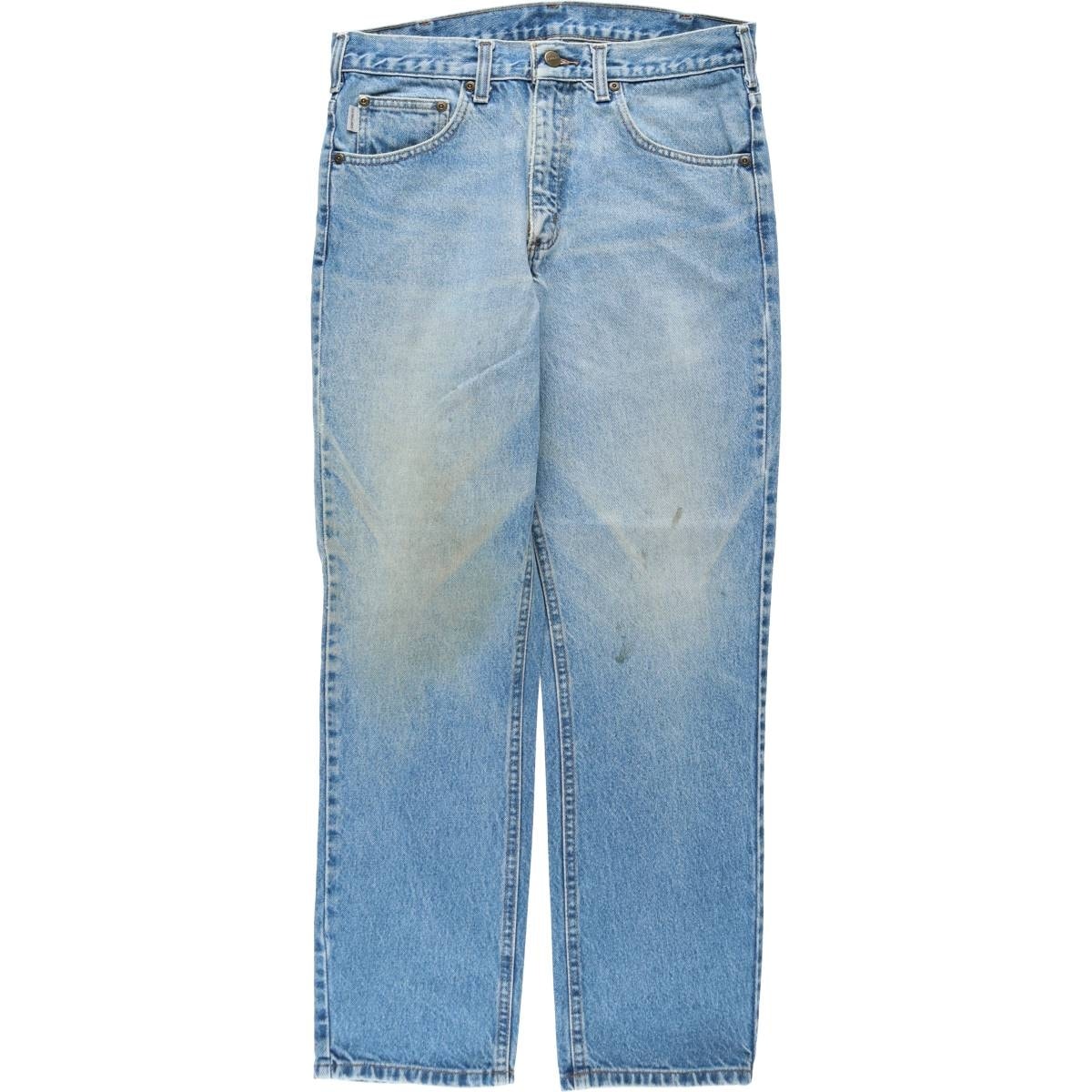 古着 カーハート Carhartt Traditional FIT テーパードデニムパンツ メンズw33相当/eaa640523