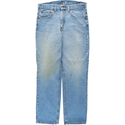 古着 カーハート Carhartt Traditional FIT テーパードデニムパンツ メンズw33相当/eaa640523