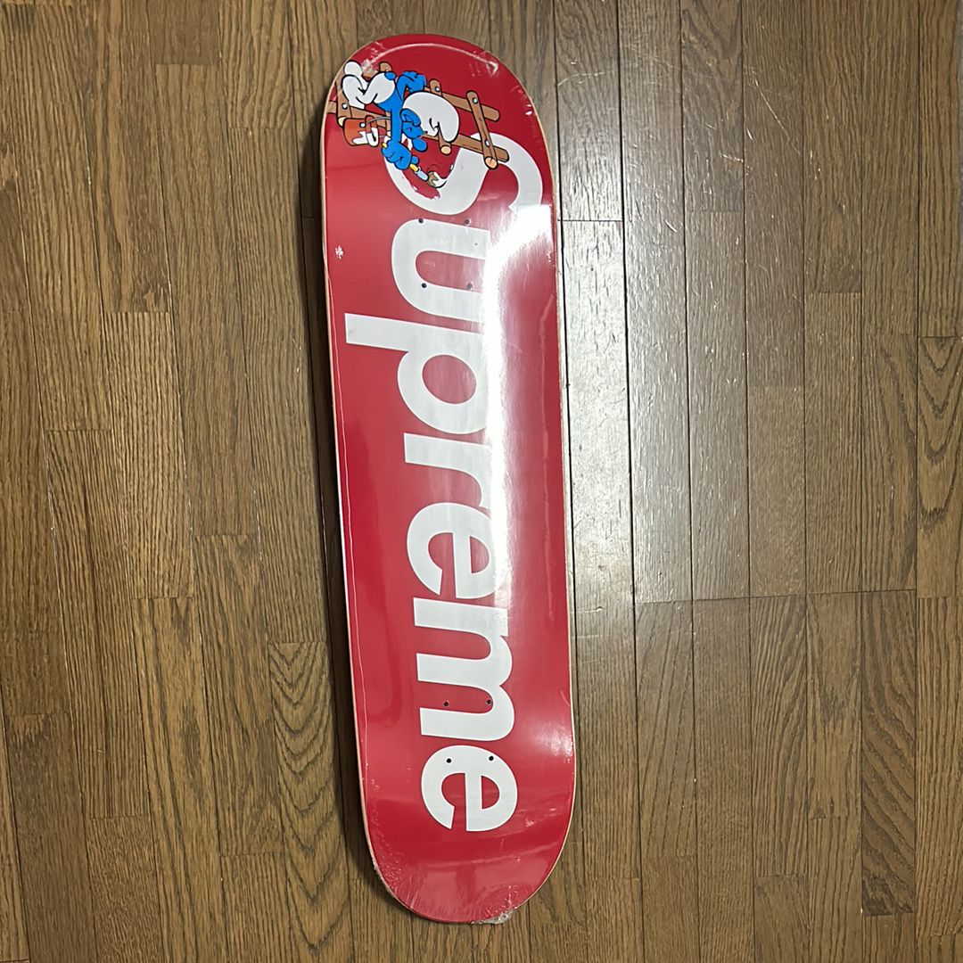 Supreme スケートボードデッキ レッド スマーフ Supreme（シュプリーム） SUPREME 20AW SMURFS SKATEBOARD DECK RED