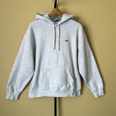 Supreme Small Box Hooded Sweatshirt "Ash Grey" (23SS)
