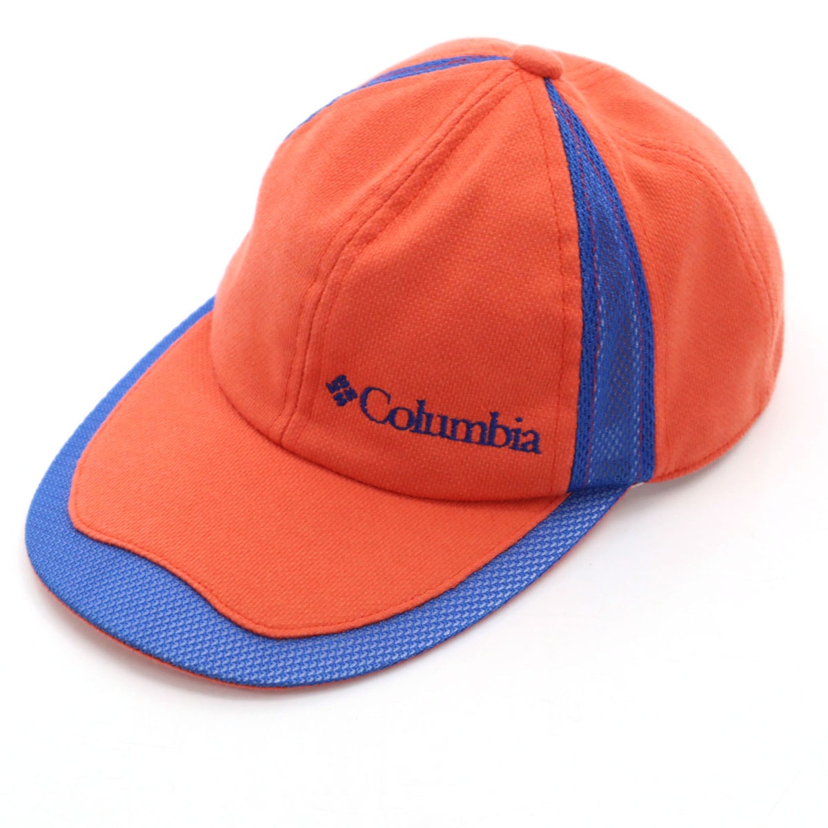 Columbia コロンビア 日本製 キャップ ONE SIZE 朱色 帽子 アウトドア ユニセックス
