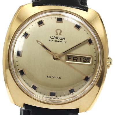 オメガ デビル ヴィンテージ デイデイト 自動巻き メンズ 【中古】