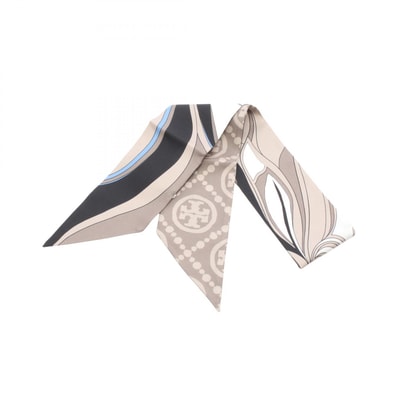 トリーバーチ Tory Burch リボン スカーフ 衣料品 シルク レディース ベージュ系 / マルチカラー 162952020 【新品】