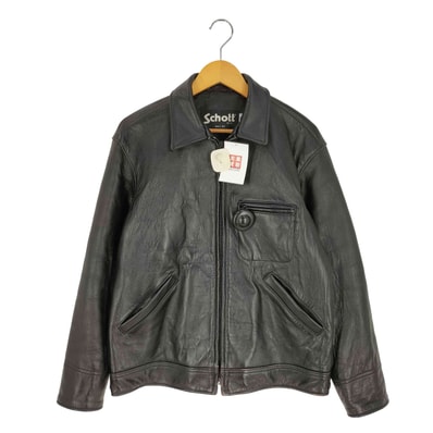 WILD SIDE LEATHER TRACKER JACKET【1142353102532】
