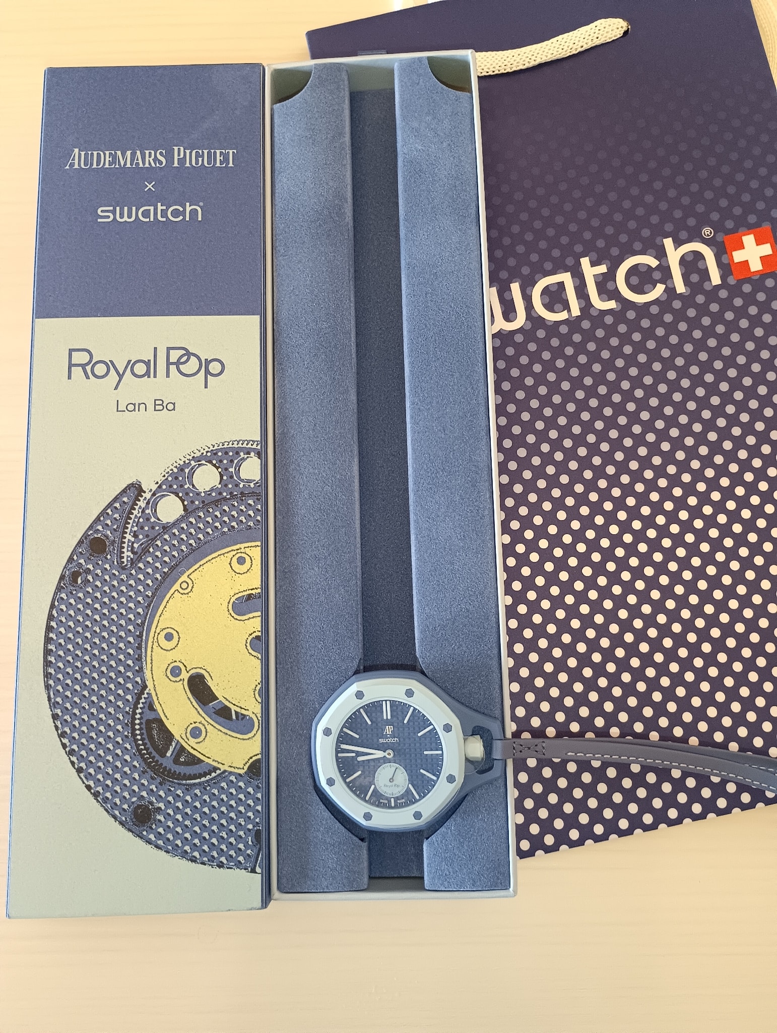 Swatch x Audemars Piguet Royal Pop Lan Ba "Blue"