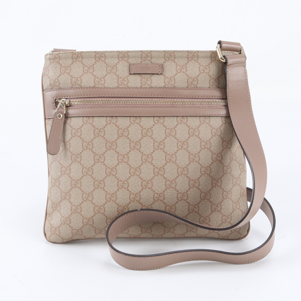 ■美品 グッチ GGスプリーム 295257 ショルダーバッグ