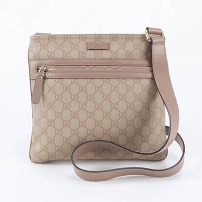 ■美品 グッチ GGスプリーム 295257 ショルダーバッグ