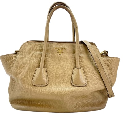 プラダ PRADA レザー 2WAY トートバッグ【中古】