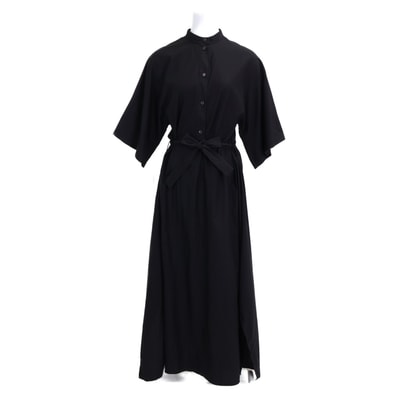 エルメス 【美品/国内正規/23年製】3H0545DH MOSAIQUE モザイク ベルト付 ロング シャツ 34