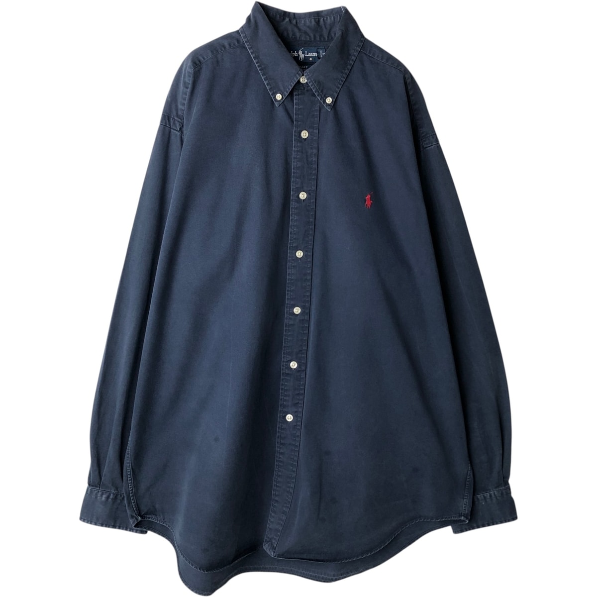 古着 ラルフローレン Ralph Lauren BLAKE 長袖 ボタンダウンシャツ メンズL相当/eaa632553