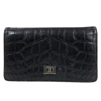 シャネル 長財布 レザー レディース CHANEL 中古