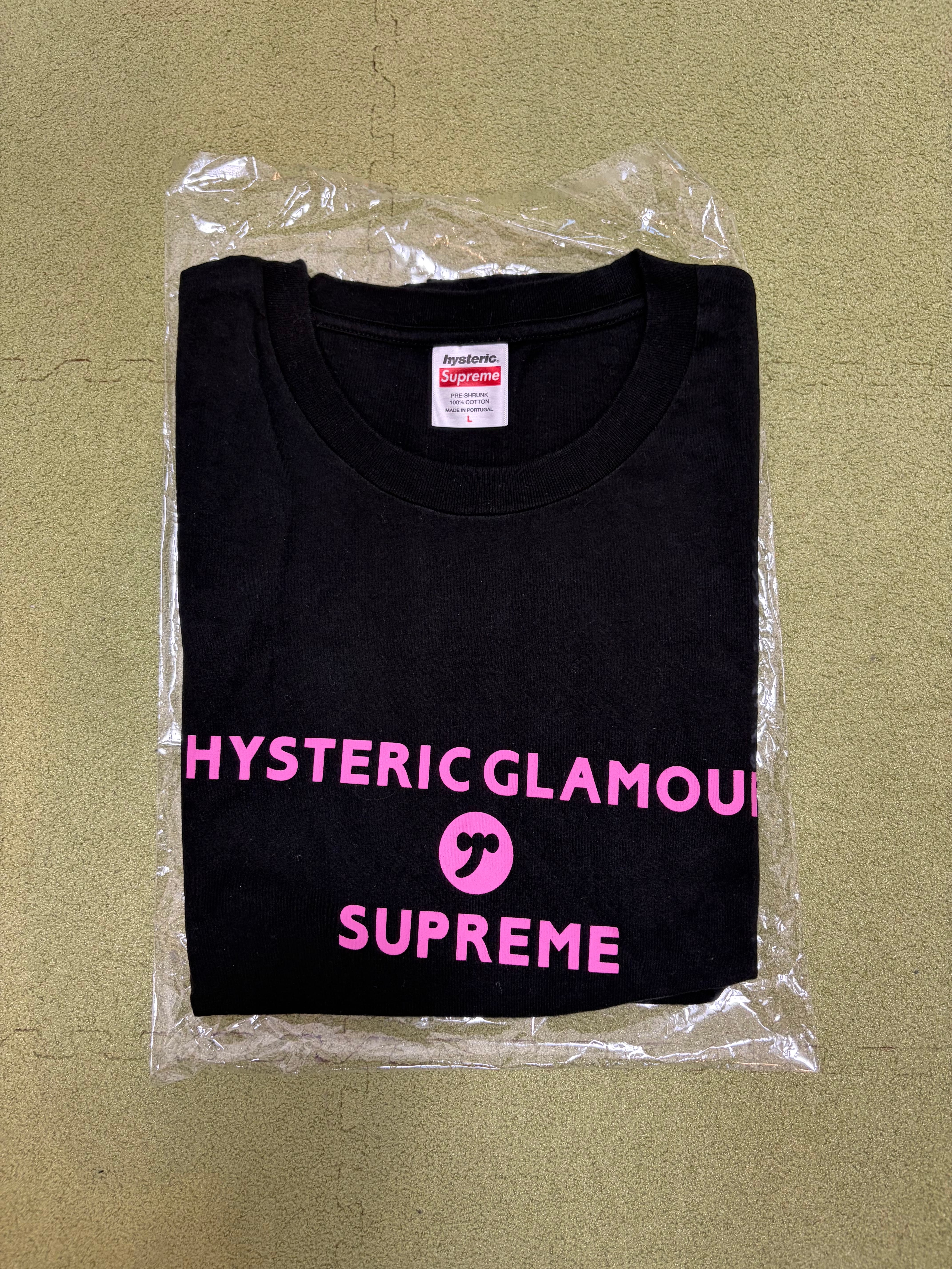 Supreme x HYSTERIC GLAMOUR Baby Tee "Black"